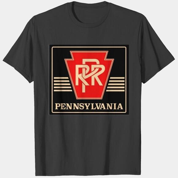 Other - Pennsylvania Railroad Black Gold  Rail Logo T-Shirt